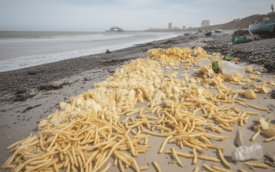 Вы когда-нибудь видели подобную "развалину" из чипсов?